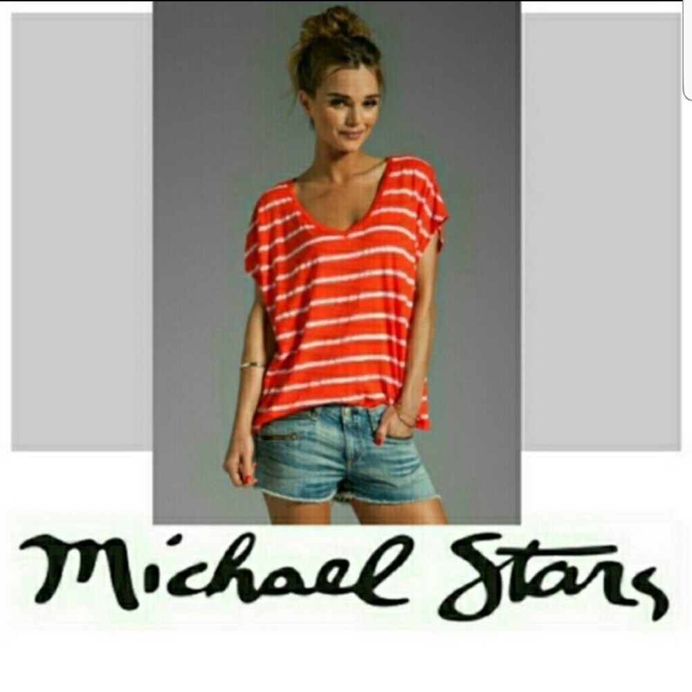 Michael Stars Hampton Stripe Scoop Neck